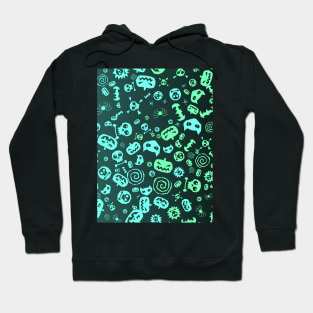 : Halloween Pattern Art Design 2 Hoodie